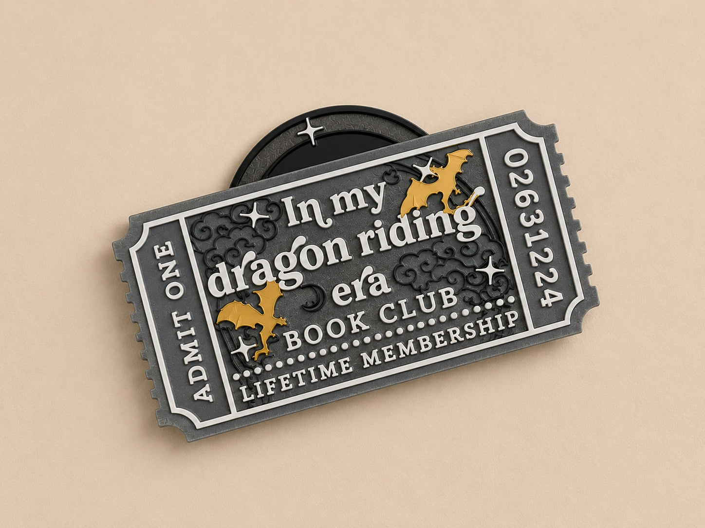 In My Dragon Riding Era Book Club Ticket – Lifetime Membership
