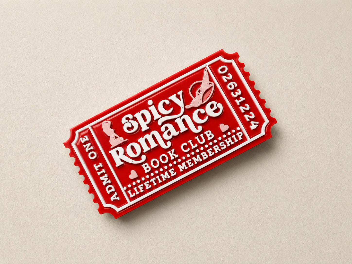 Spicy Romance Book Club Ticket – Lifetime Membership