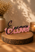 Enemies to Lover Shelf Sign – 3D Printed Bookshelf Decor