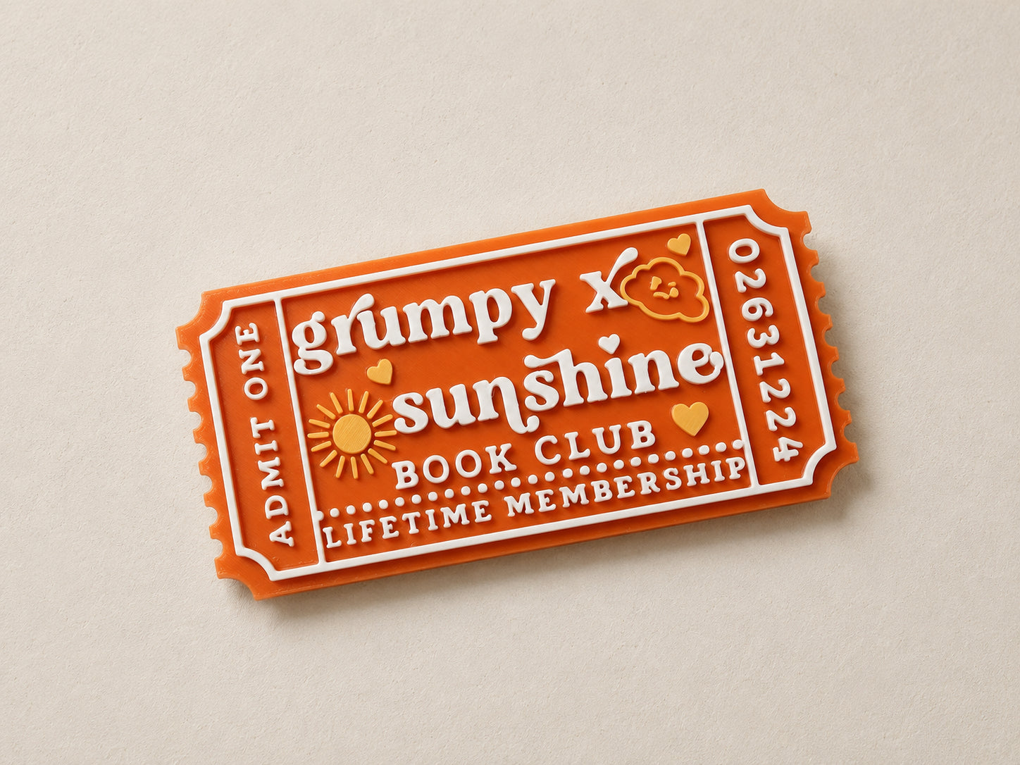 Grumpy x Sunshine Book Club Ticket – Lifetime Membership
