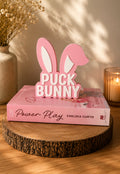 Puck Bunny Shelf Sign – 3D Printed Bookshelf Decor