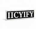 IICYIFU Shelf Sign – 3D Printed Bookshelf Decor