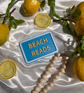 Beach Reads Shelf Sign – 3D Printed Bookshelf Decor